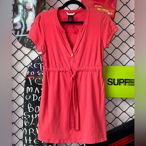 Oakley Pink T Shirt Dress